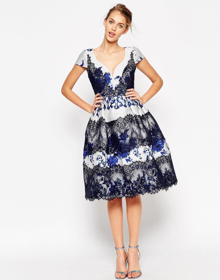 Blue Porcelain Dress