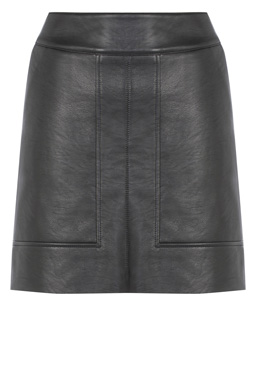 Warehouse Leather Skirt