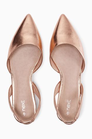 Rose Gold Flats